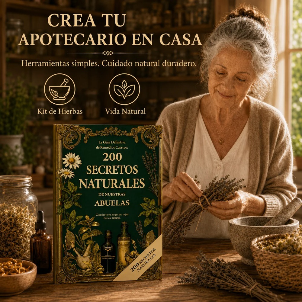Herbal Wellness Remedy - 200 Natural Secrets A5 Spanish Herbal