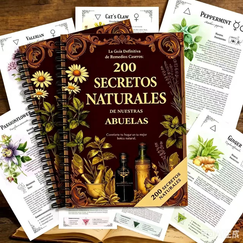 200 Natural Secrets A5 Spanish - Herbal Wellness Remedy review and price