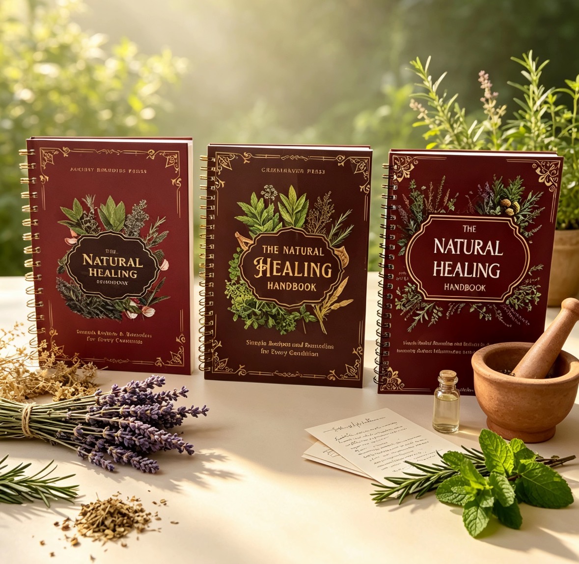 The Natural Healing Handbook 3 - Herbal Wellness Remedy review and price